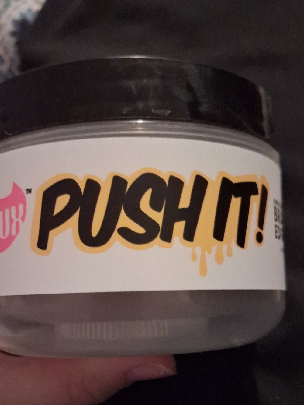 Push It For  hair— Black Jar Lid